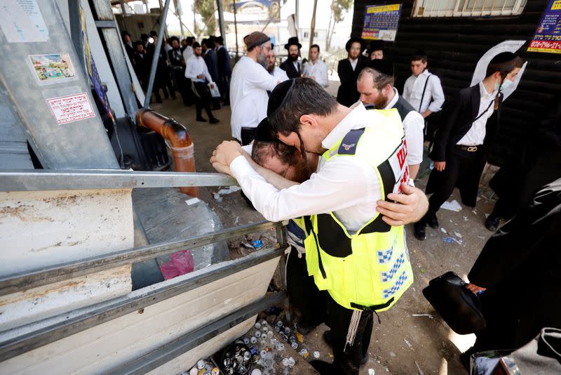 FILE PHOTO: Israel observes a day of mourning after dozens were crushed to death at a religious festival