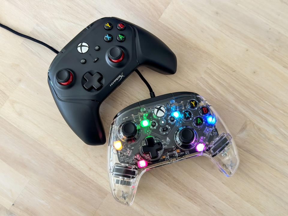 <p><a href="https://go.redirectingat.com?id=74968X1596630&url=https%3A%2F%2Fwww.walmart.com%2Fip%2FHyperX-Clutch-Gladiate-Wired-Gaming-RGB-Controller-Xbox%2F5218229134&sref=https%3A%2F%2Fwww.bestproducts.com%2Ftech%2Fg864%2Fcool-tech-products-you-need%2F" rel="nofollow noopener" target="_blank" data-ylk="slk:Shop Now;elm:context_link;itc:0;sec:content-canvas" class="link ">Shop Now</a></p><p>Clutch Gladiate RGB Xbox Controller</p><p>walmart.com</p><p>$44.99</p><span class="copyright">Stefan Vazharov</span>