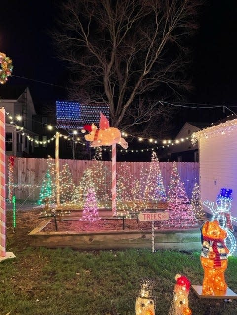 Magnolia residents Gene and Mary Scott invite the public to see their Christmas light display at 310 E. Carrollton St. through Jan. 2.