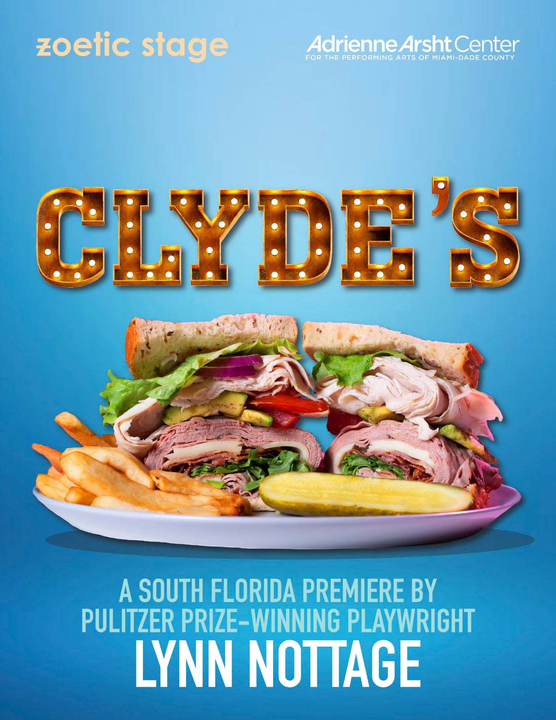 Zoetic Stage kicks off its season with Lynn Nottage’s Broadway hit “Clyde’s.”