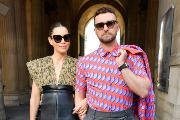 Justin Timberlake Makes Louis Vuitton Modeling Debut