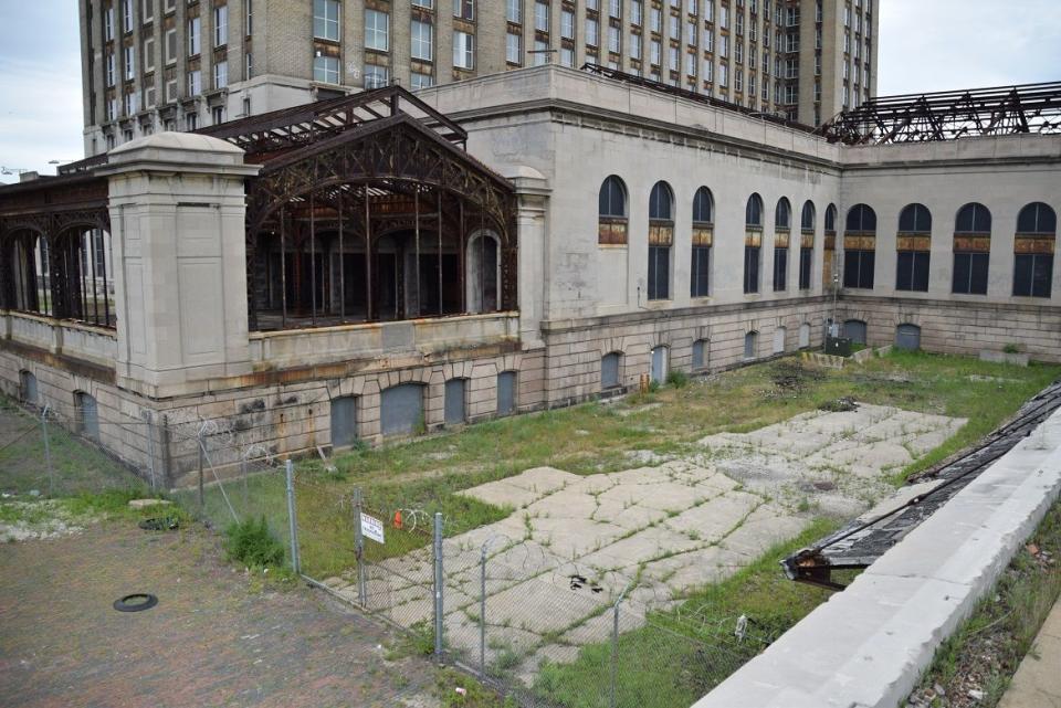 ford michigan central station detroit in 2018