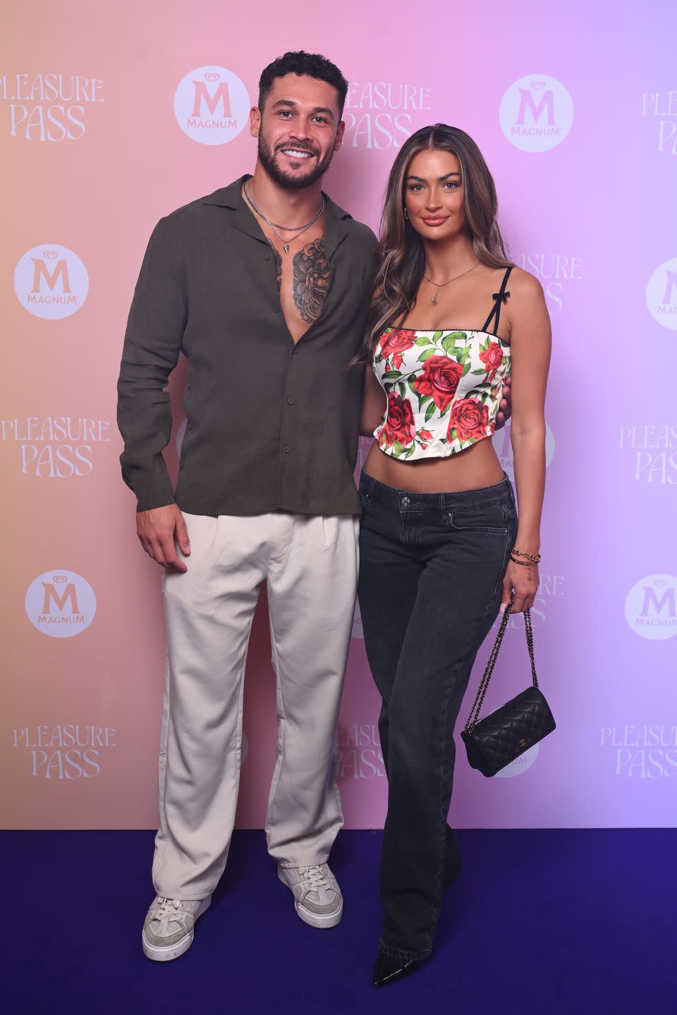 callum jones, myna amor at a magnum event