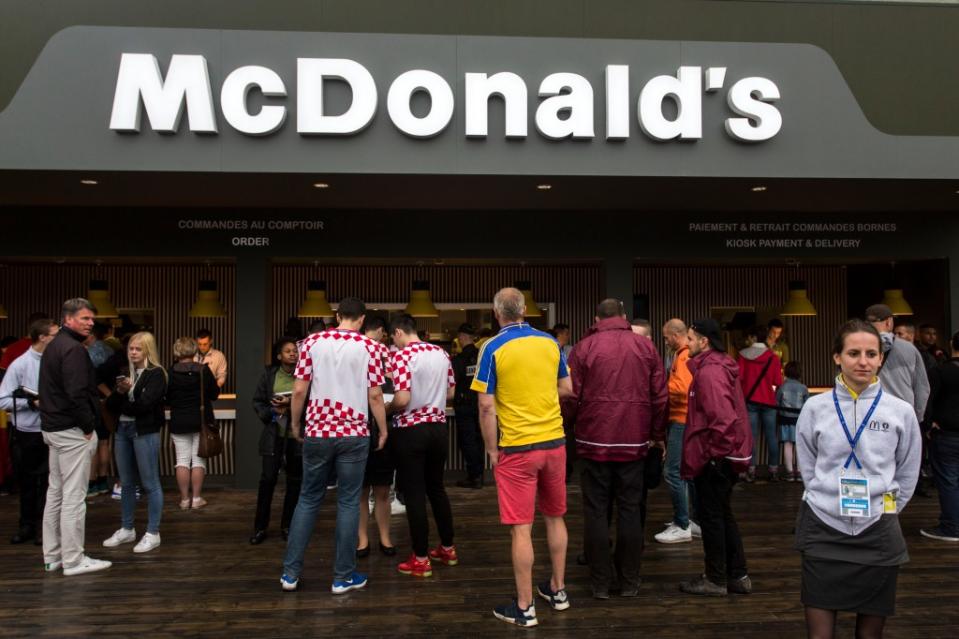 France has an obsession with McDonald’s and more American fast food favorites. AFP/Getty Images