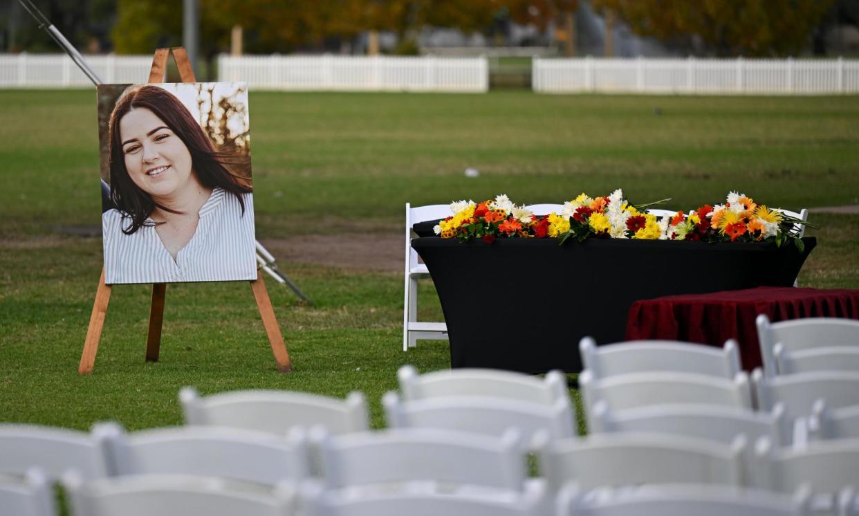 <span>Molly Ticehurst was promised upgrades to ‘intruder-proof’ her home two weeks before she was allegedly murdered.</span><span>Photograph: Lukas Coch/AAP</span>