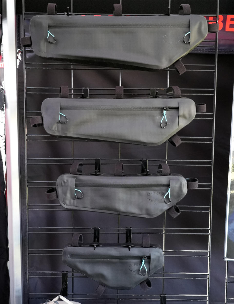 different sizes of osprey frame bags