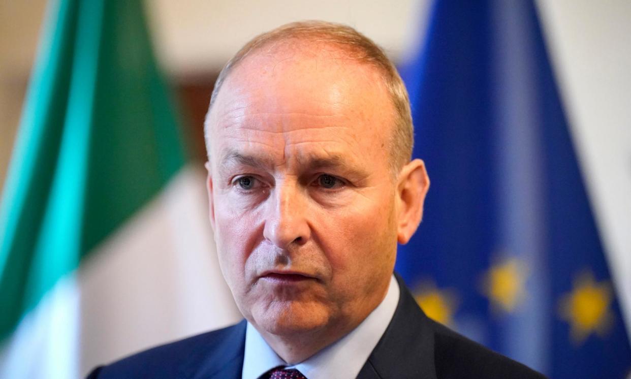 <span>Micheál Martin will meet Keir Starmer on the UK prime minister’s first official visit to Ireland.</span><span>Photograph: Niall Carson/PA</span>