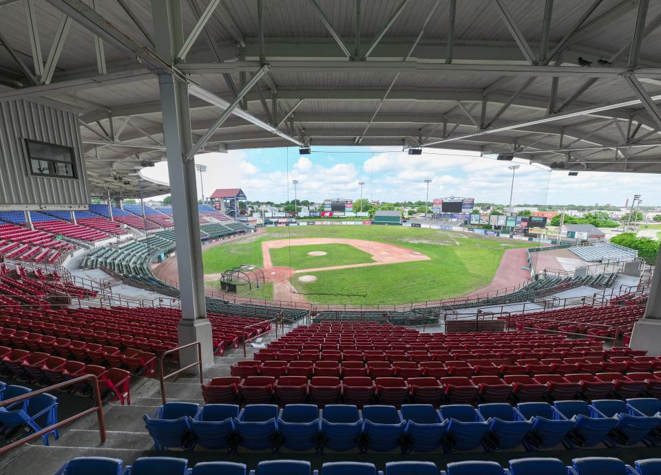 When he visited Rhode Island, Quintin Soloviev used a drone to take photos and videos of McCoy Stadium. When his father, Stefan, saw the footage, he decided he wanted to buy the stadium and bring back baseball.