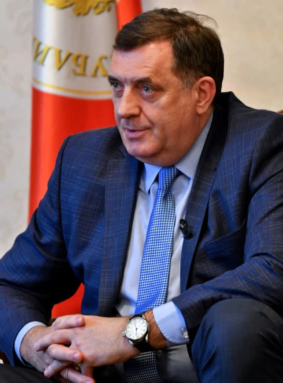 Milorad Dodik said he is committed to voters in Bosnia, not to foreign powers