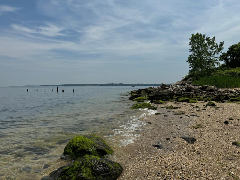 view of long island peninsula from sands point