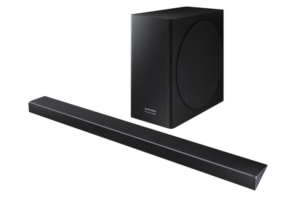 Samsung has announced its new soundbar lineup: the Q series, optimized for --you guessed it -- the company's QLED TVs
