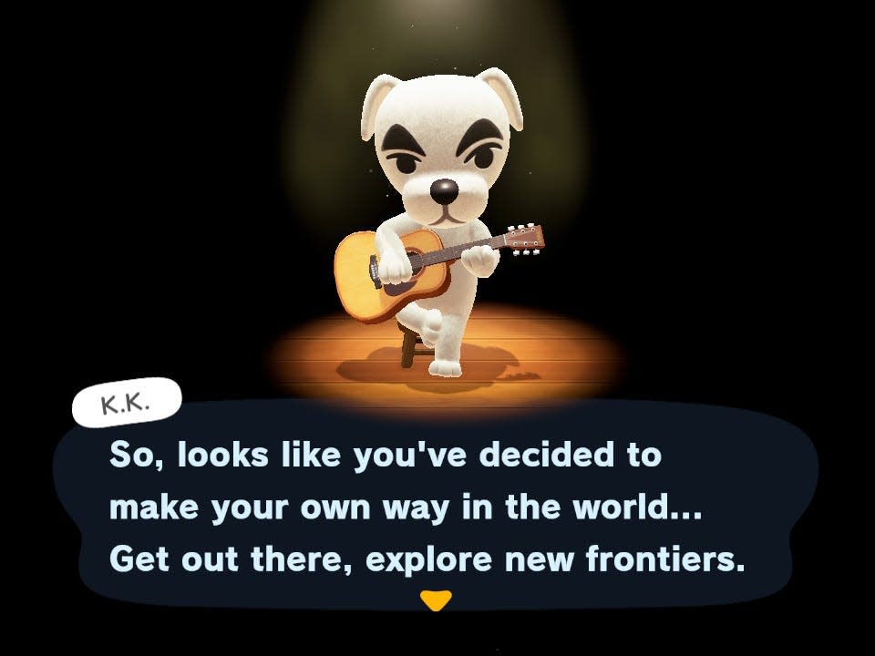 Animal Crossing KK Slider