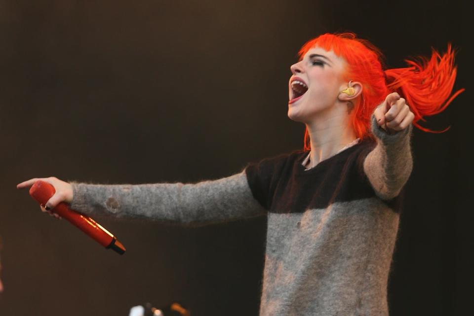 Moving on... Hayley Williams and Paramore (PA)