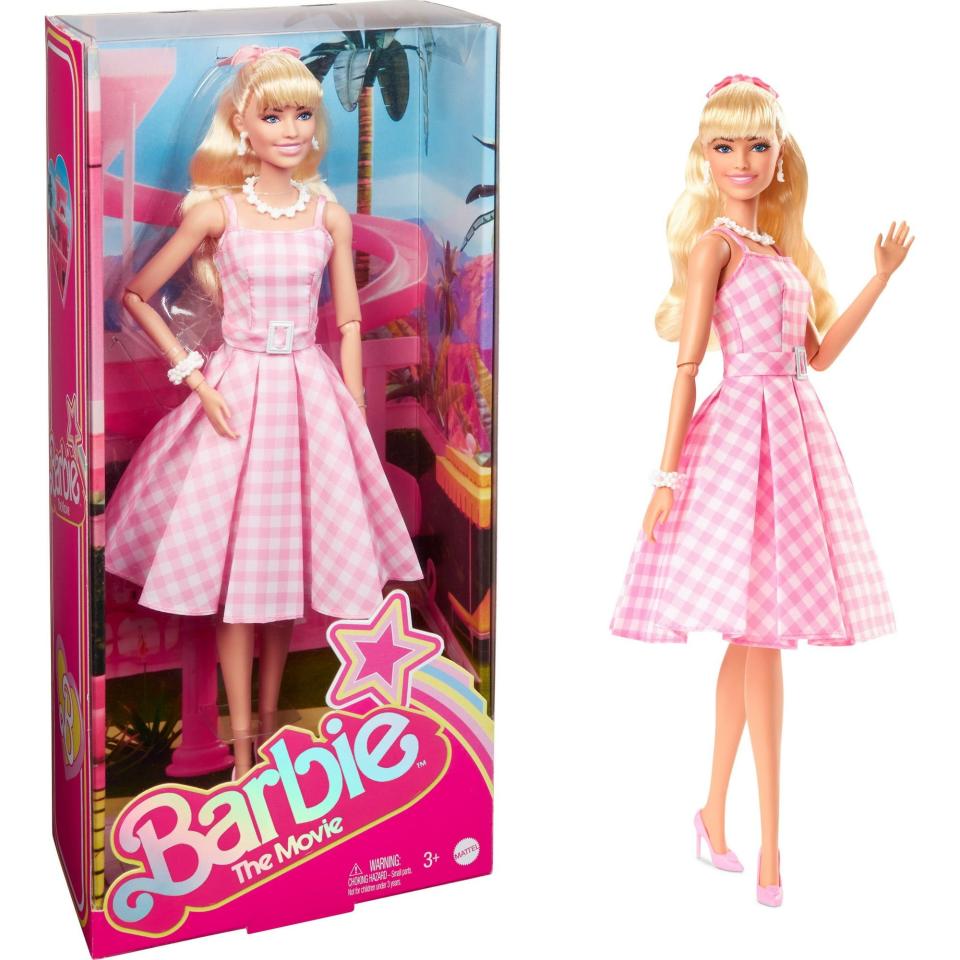 <p><a href="https://go.redirectingat.com?id=74968X1596630&url=https%3A%2F%2Fwww.walmart.com%2Fip%2FBarbie-The-Movie-Collectible-Doll-Margot-Robbie-as-Barbie-in-Pink-Gingham-Dress%2F1170687181&sref=https%3A%2F%2Fwww.bestproducts.com%2Fparenting%2Fkids%2Fg38213473%2Fgifts-for-8-year-old-girls%2F" rel="nofollow noopener" target="_blank" data-ylk="slk:Shop Now;elm:context_link;itc:0;sec:content-canvas" class="link ">Shop Now</a></p><p>Barbie The Movie Collectible Doll</p><p>walmart.com</p><p>$24.97</p>