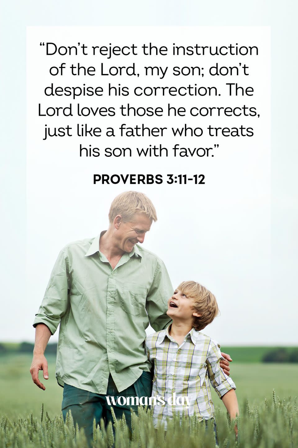 Proverbs 3:11-12