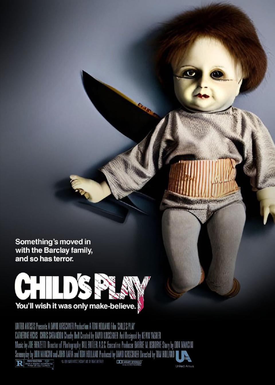 Child's Play AI generated poster