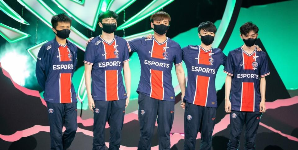 PSG以4勝2敗的成績順利出線。   圖：翻攝自LoL Esport