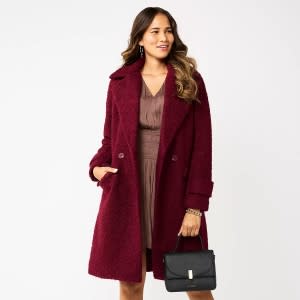 boucle coat