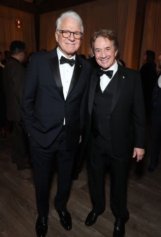 <p>Stewart Cook/Disney via Getty Images</p> Steve Martin and Martin Short