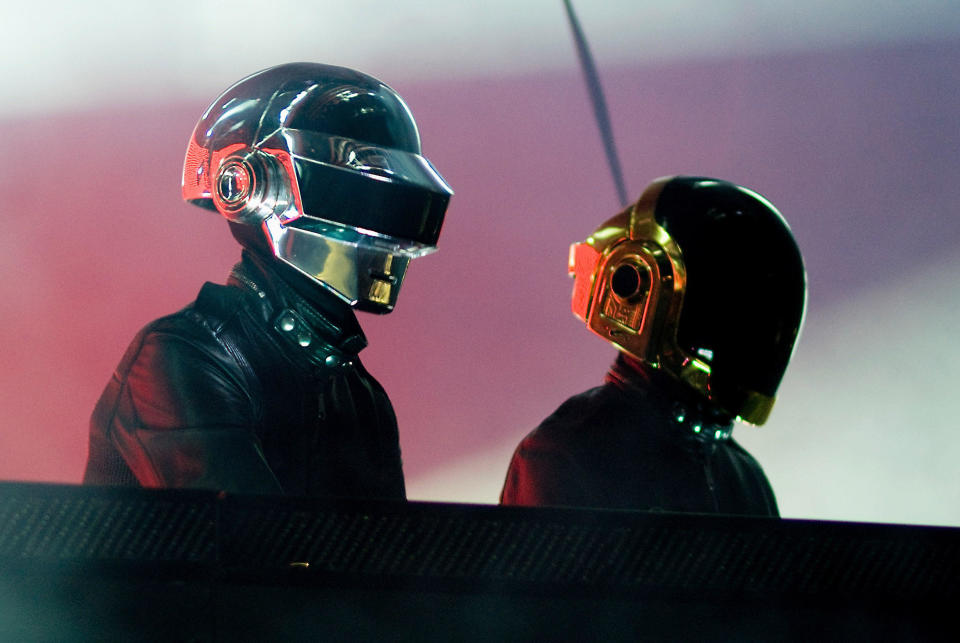 Daft Punk in 2007. / Credit: Marc Grimwade/Getty