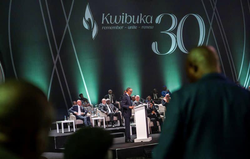 Commemoration of the 1994 Genocide at the BK arena in Kigali