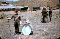 <p class="MsoNormal"><span>Drum Major Mackie in full dress, circa 1952. </span><span>Photo courtesy of <a href="http://www.thememoryproject.com/stories/Korea/" rel="nofollow noopener" target="_blank" data-ylk="slk:Ron Carruth;elm:context_link;itc:0;sec:content-canvas" class="link ">Ron Carruth</a> and <a href="http://www.thememoryproject.com" rel="nofollow noopener" target="_blank" data-ylk="slk:Historica-Dominion Institute;elm:context_link;itc:0;sec:content-canvas" class="link ">Historica-Dominion Institute</a>.</span></p>