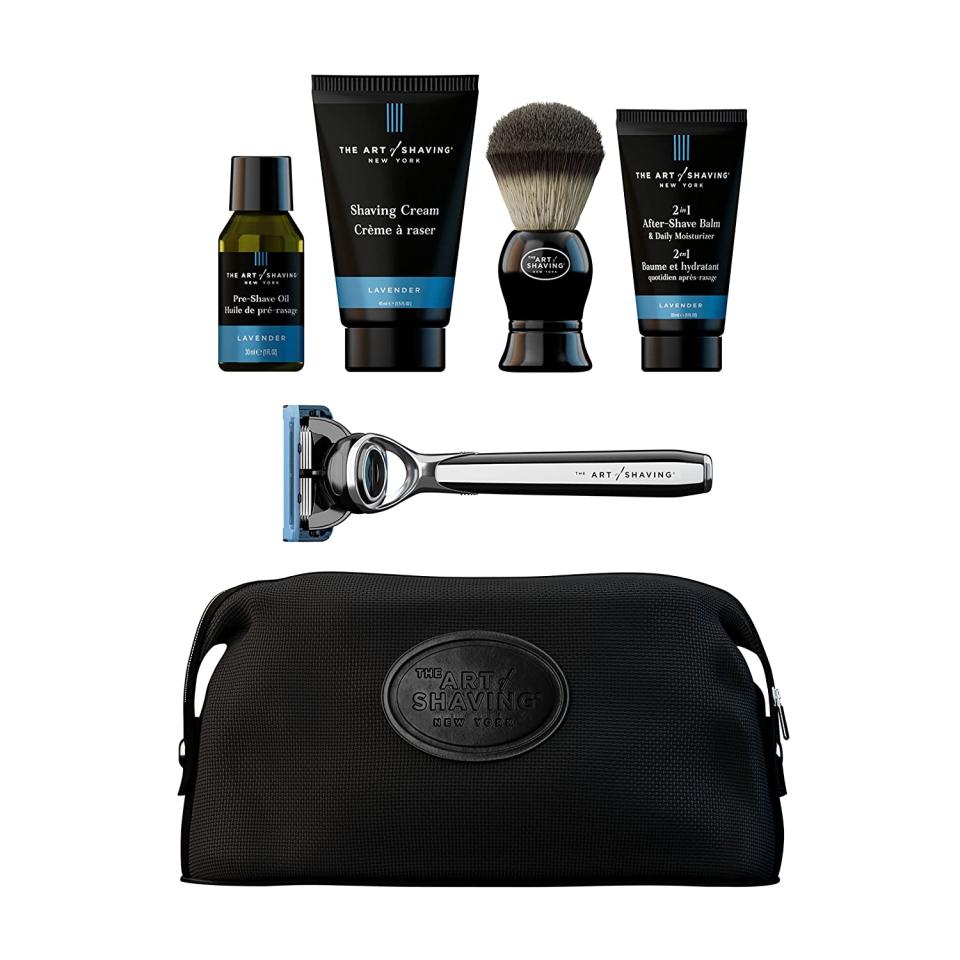 The Art of Shaving Travel Shaving Kit for Men; shaving kit for men, shave kit for men, shaving gift set