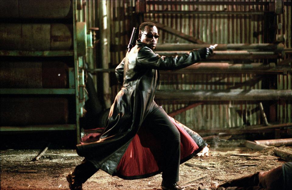 Wesley Snipes in 2004's Blade: Trinity