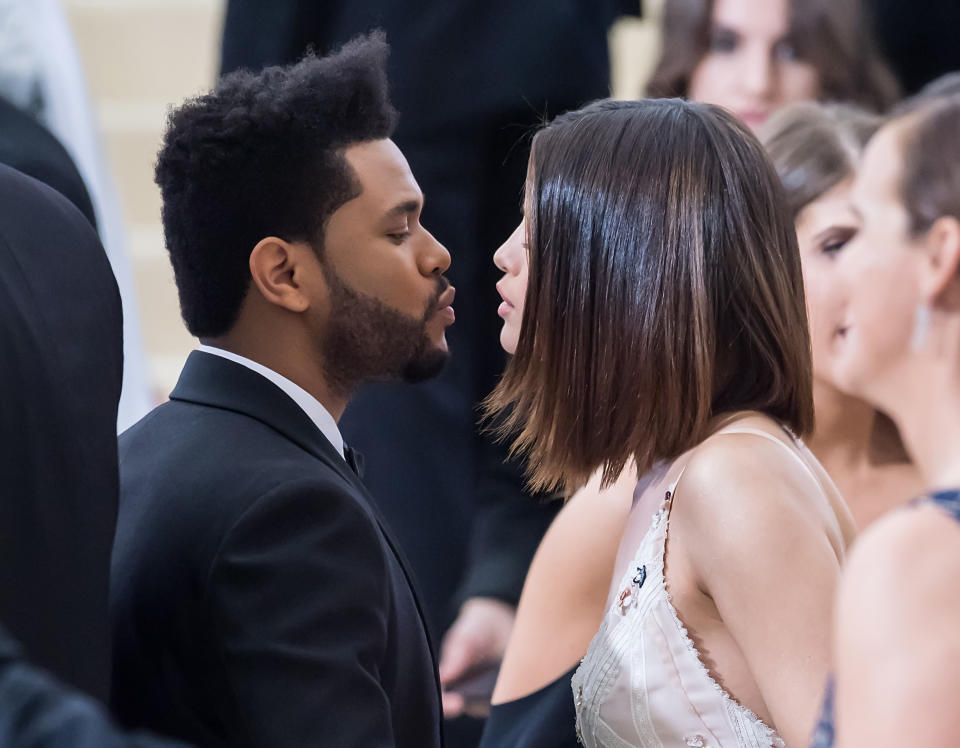 Selena Gomez and The Weeknd