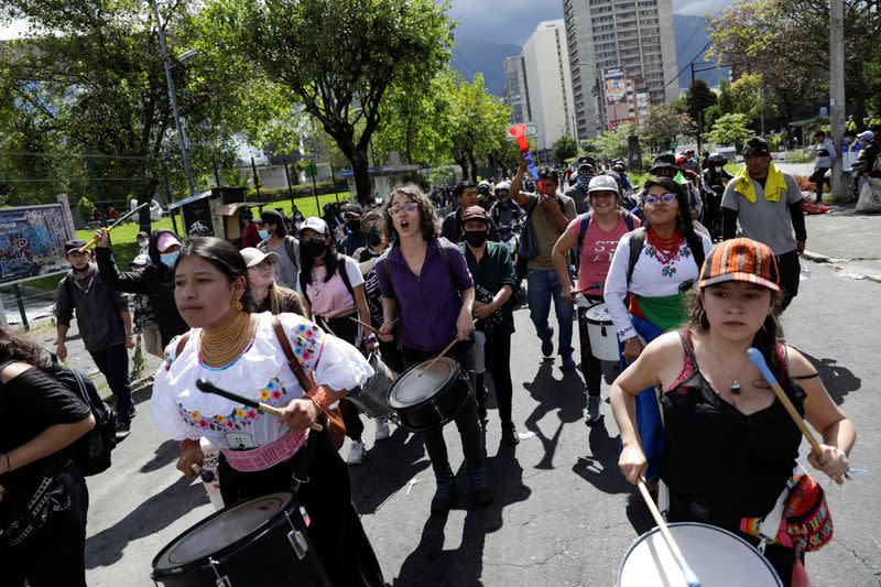 Anti-government protests continue amid a stalemate between the government of President Guillermo Lasso and indigenous demonstrators, in Quito