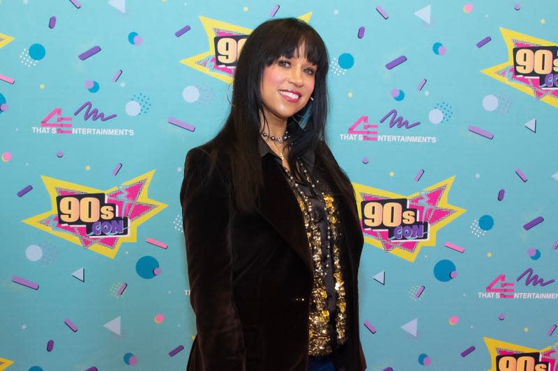 HARTFORD, CONNECTICUT - MARCH 18: Stacey Dash of ‘Clueless’ attends 90s Con on March 18, 2023 in Hartford, Connecticut. 