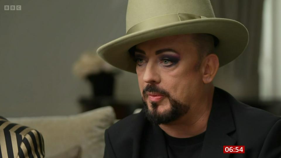 Boy George on BBC Breakfast