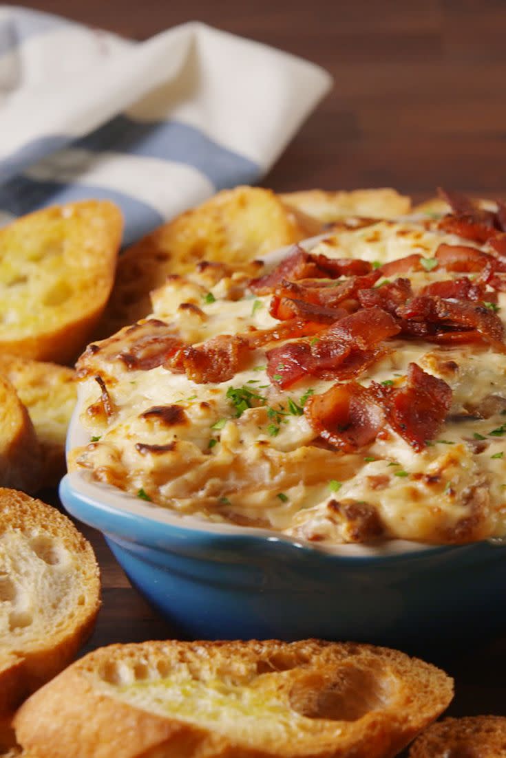 Cheesy Caramelized Onion Dip