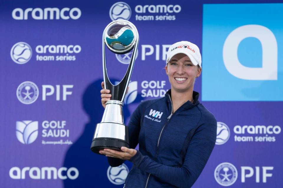 Alexandra Forsterling eyes Solheim Cup debut after Aramco Team Series win