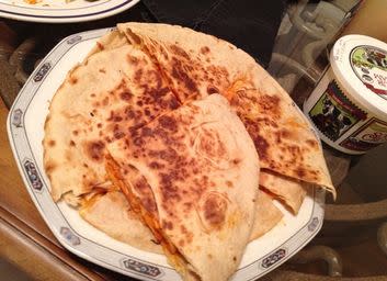 buffalo chicken quesadilla 2