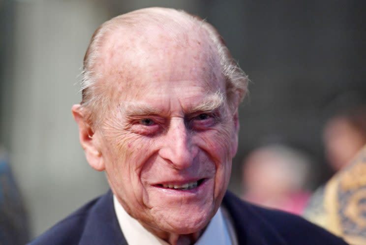 Prince Philip pictured arriving at a Commonwealth Day Service at Westminster Abbey in March (Rex) 