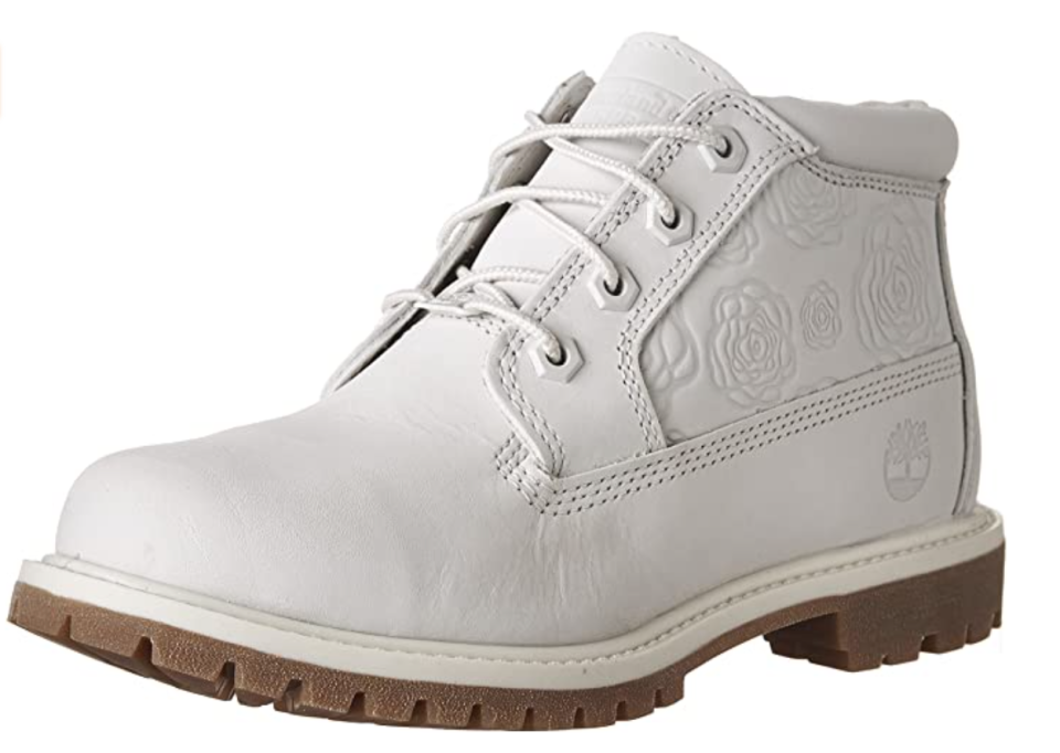 Timberland Nellie Waterproof Chukka Boots in Grey (Photo via Amazon)