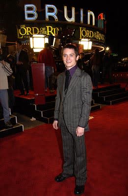 Elijah Wood at the LA premiere of New Line's The Lord of the Rings: The Return of The King