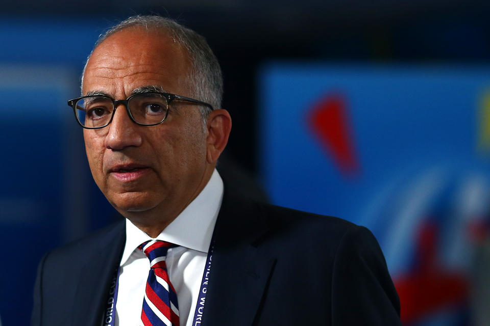 President Carlos Cordeiro and U.S. Soccer are pushing back on the USWNT's claim they've been unwilling to pay the women equally. (Photo by Maddie Meyer - FIFA/FIFA via Getty Images)