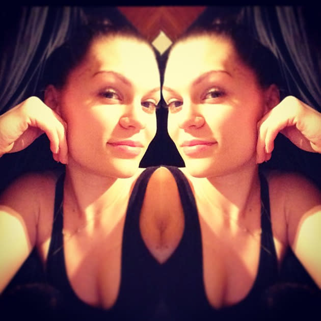 Celebrity Twitpics: Jessie J treated her followers to a picture of her enjoying some downtime – and without a scrap of makeup. We think she looks even more stunning fresh-faced. Copyright [Jessie J]
