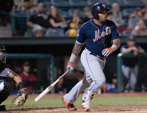 Mets prospect Dominic Smith hopes a healthy lifestyle leads to a longer career. (Getty Images)