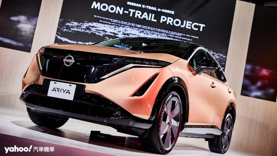 Nissan Ariya看似突出的外型設計除了呼應本身電動車的科技感，當中也包含了Nissan原有品牌風格詮釋與翻玩轉變。