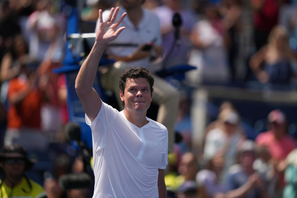 Milos Raonic was one of the best stories of the National Bank Open. (THE CANADIAN PRESS/Chris Young)