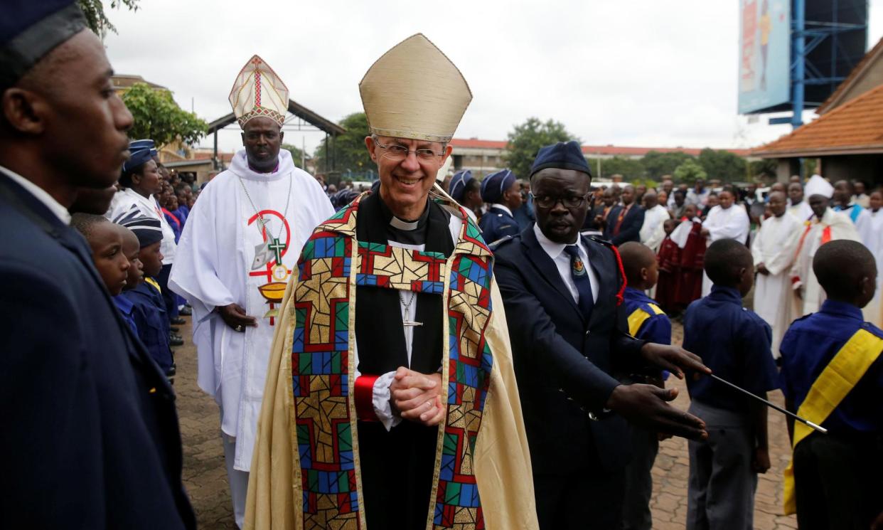 <span>The archbishop of Canterbury, Justin Welby, in Nairobi in 2020. </span><span>Photograph: Thomas Mukoya/Reuters</span>