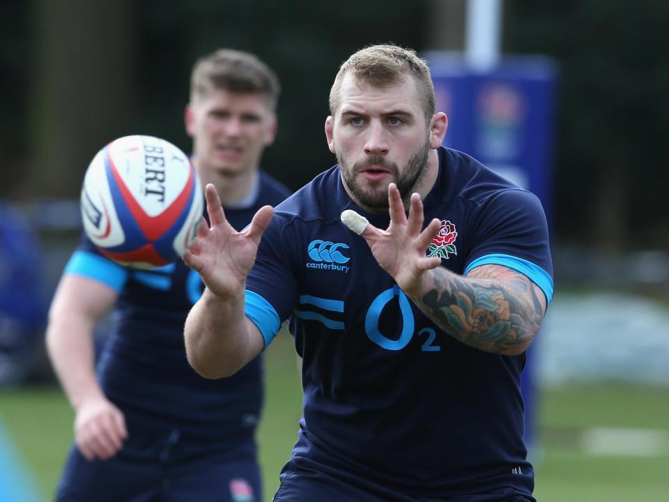 Joe Marler is back in the camp to undergo reconditioning Getty