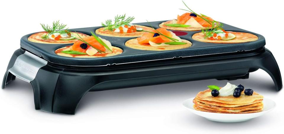 Crêpière électrique 6 empreintes Tefal