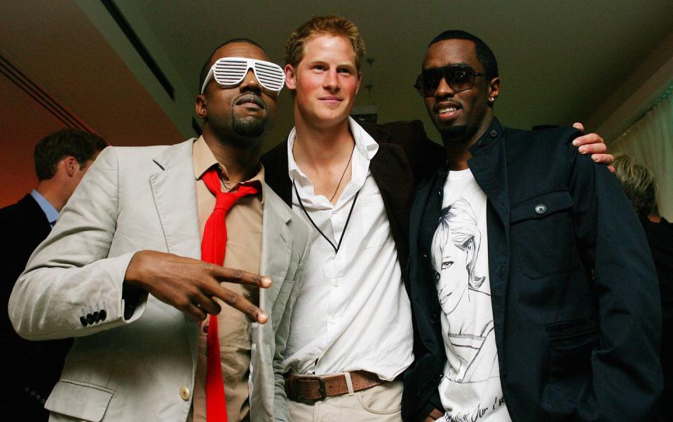 When He Hung Out with P Diddy and Kanye