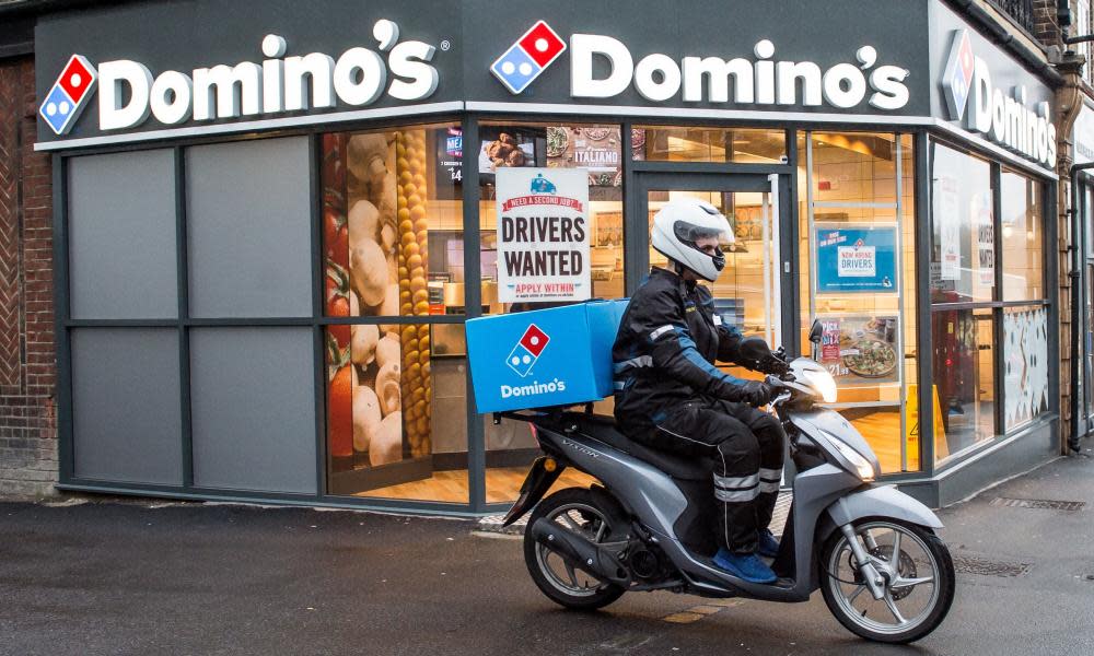 <span>Photograph: Domino’s/PA</span>