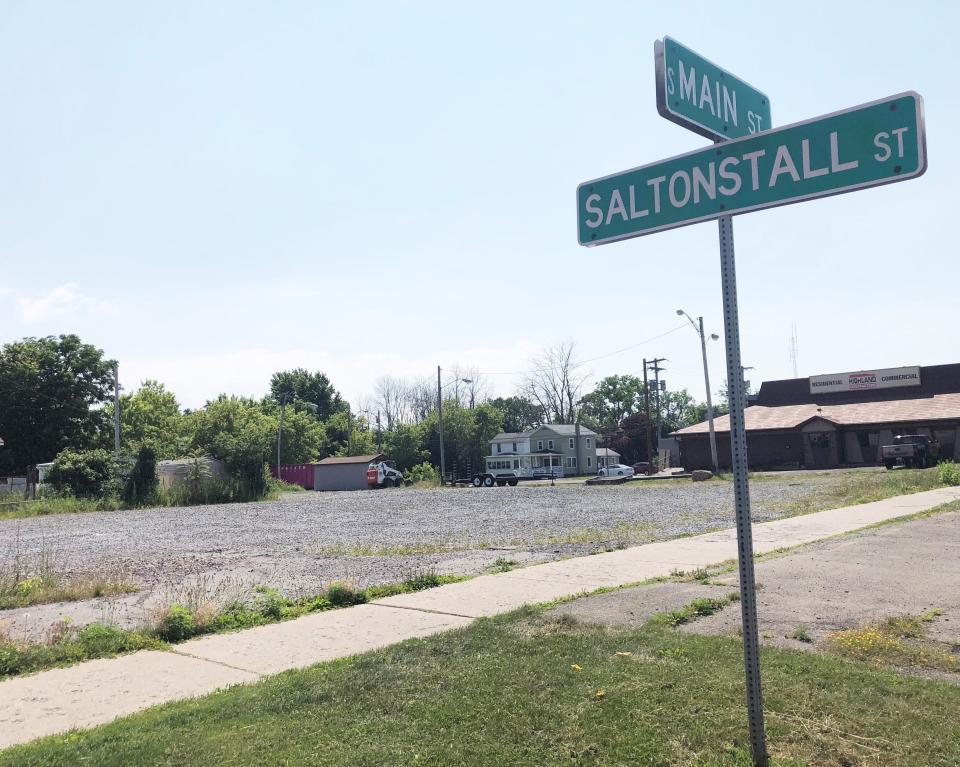 A developer has big plans for the former Tom's Mobil site at South Main and Saltonstall streets in downtown Canandaigua.