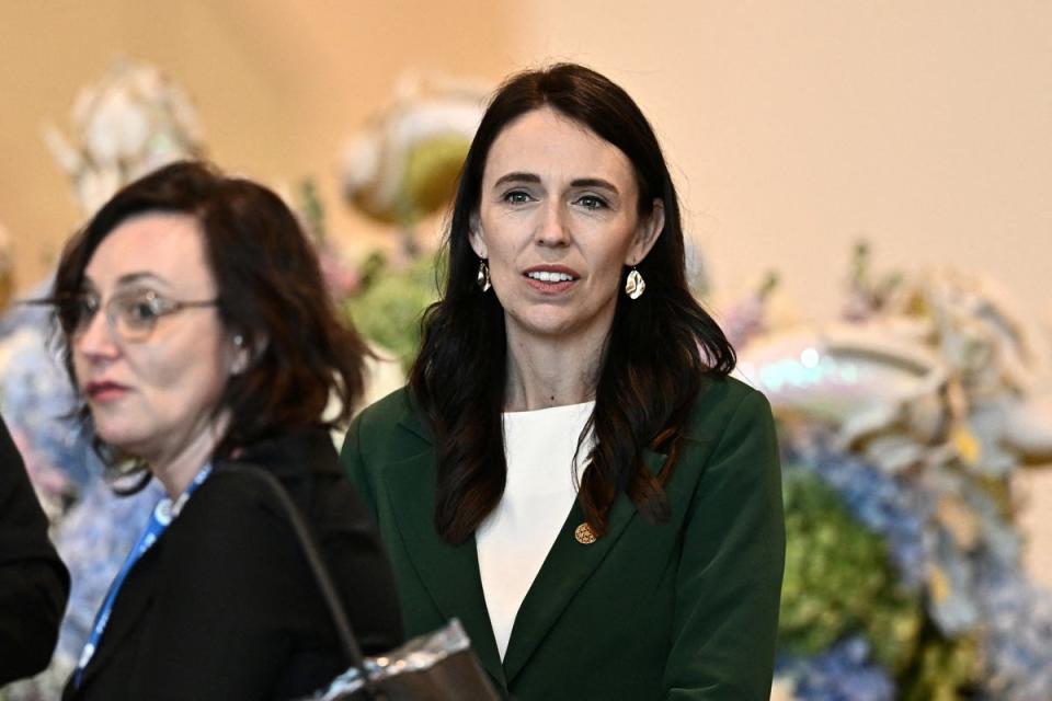 New Zealand's Prime Minister Jacinda Ardern at a conference in Thailand (REUTERS)
